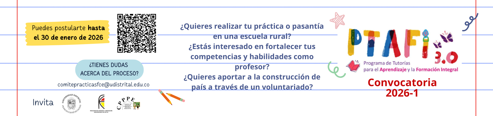 Programa de Tutorías para el Aprendizaje y la Formación Integral - PTAFI 3.0 -MEN