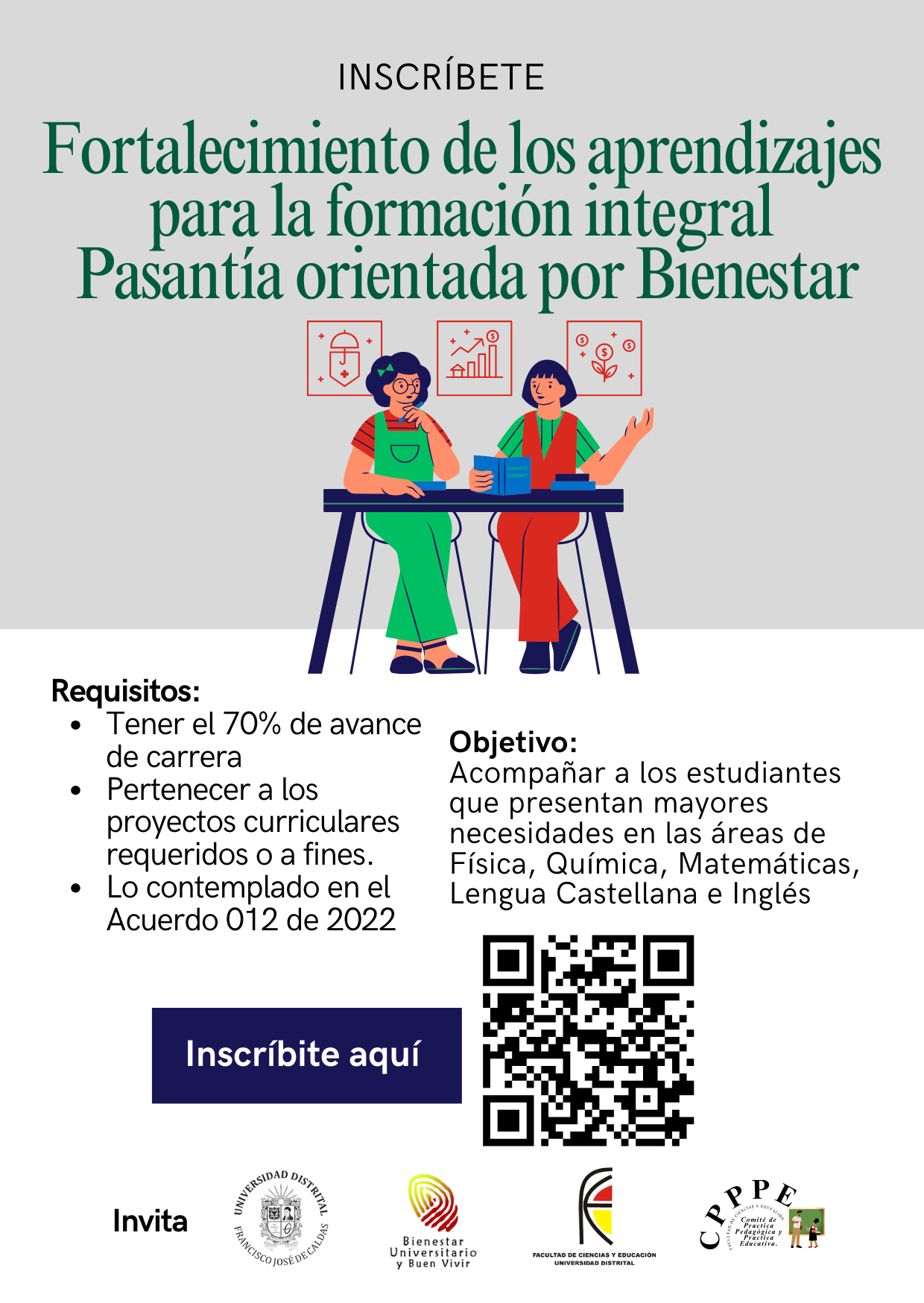 Imagen decorativa Pasantía Bienestar Institucional 