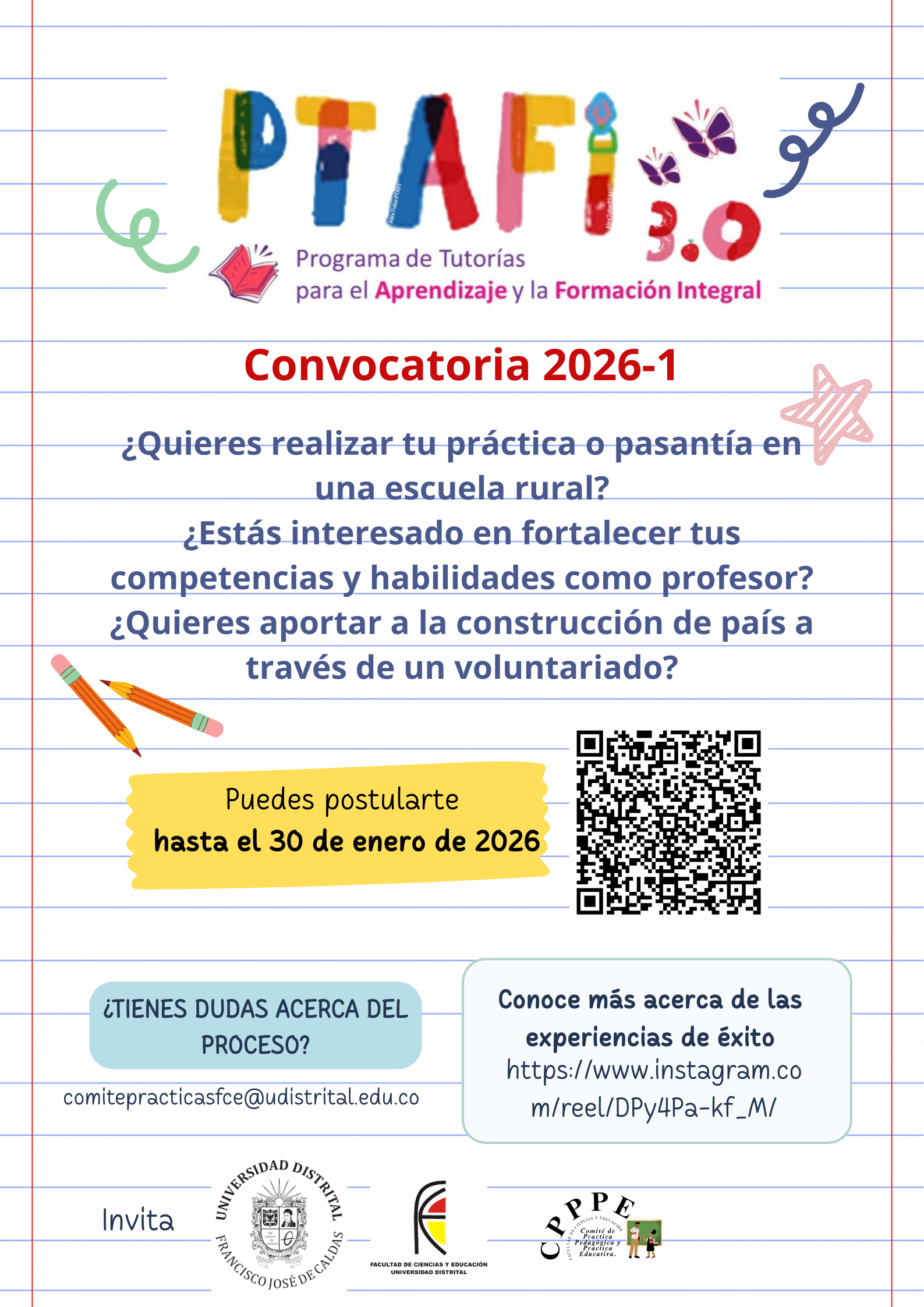 Imagen decorativa del tramite Programa de Tutorías para el Aprendizaje y la Formación Integral - PTAFI 3.0 -MEN