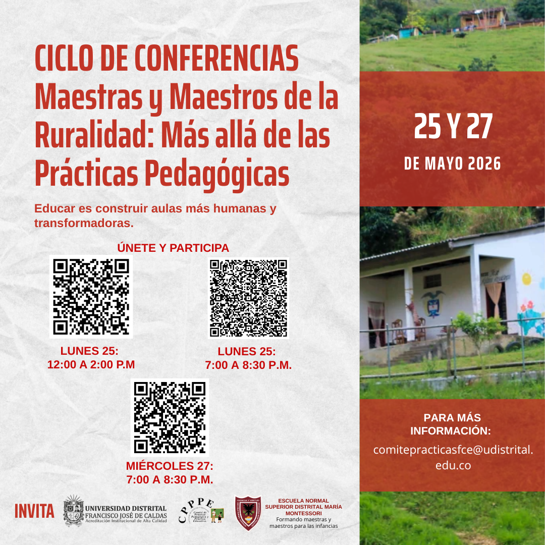 Imagen decorativa del tramite Grabaciones - Ciclo de conferencias: Maestras y maestros de la ruralidad