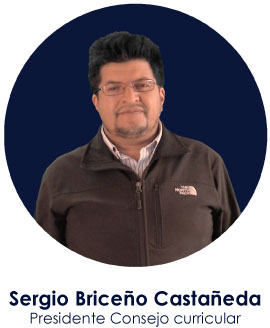 Sergio Briceño, Presidente del consejo currícular