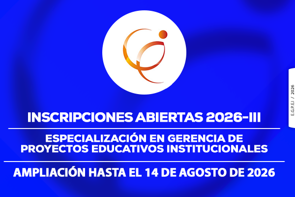 Imagen decorativa Ampliación de inscripciones para la Especialización en Gerencia de Proyectos Educativos
