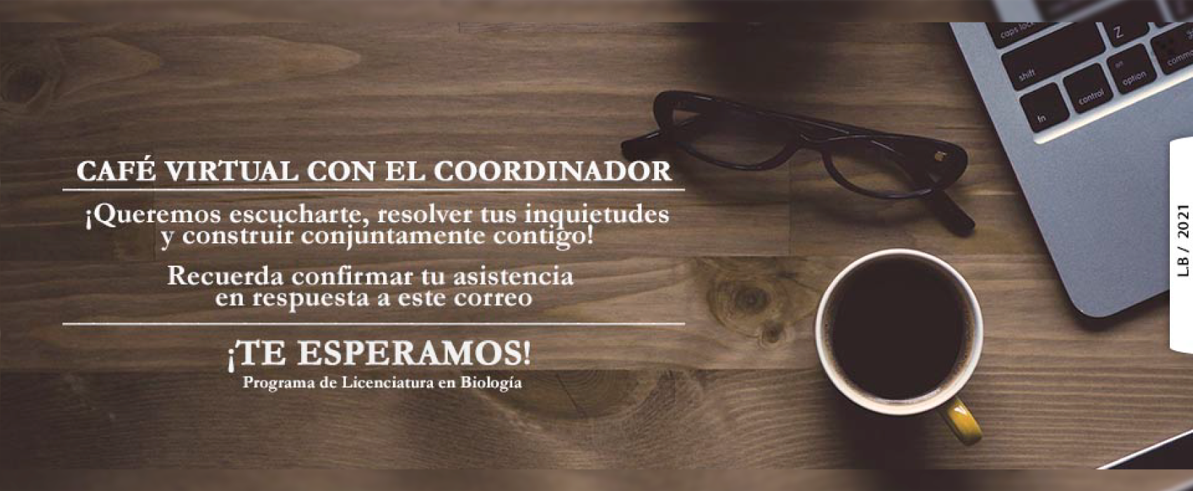 Café Virtual con el Coordinador