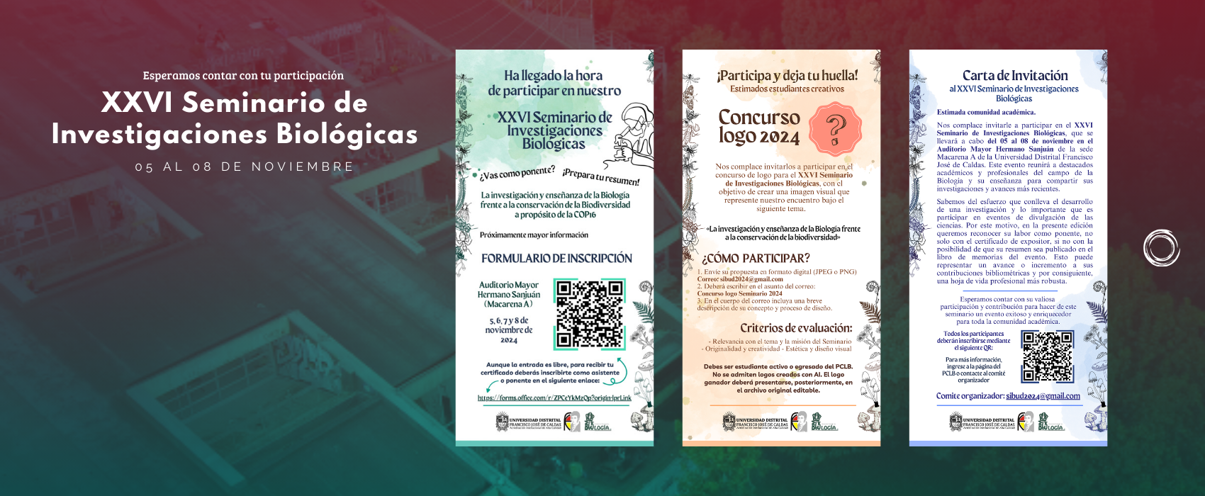 XXVI Seminario de Investigaciones Biológicas