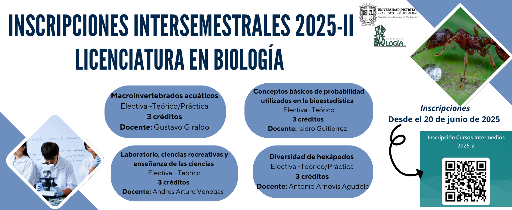 Intersemestrales 2025-II