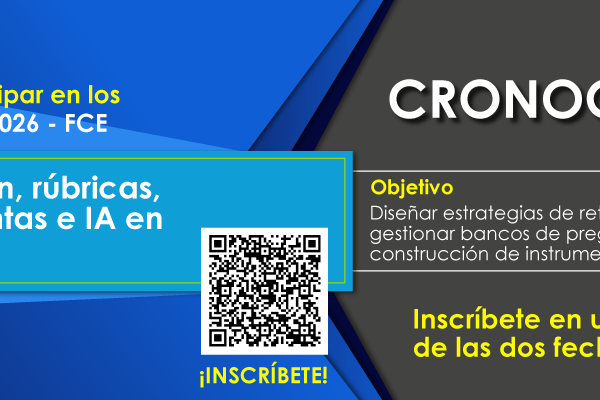 Taller #8 de Formación Docente 2026: "Retroalimentación, rúbricas, banco de preguntas e IA en evaluación"