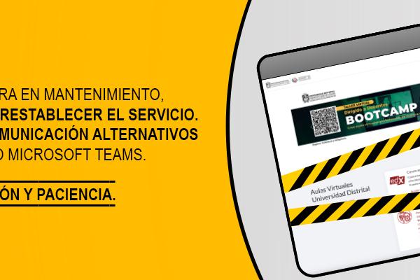 Mantenimiento plataforma Moodle