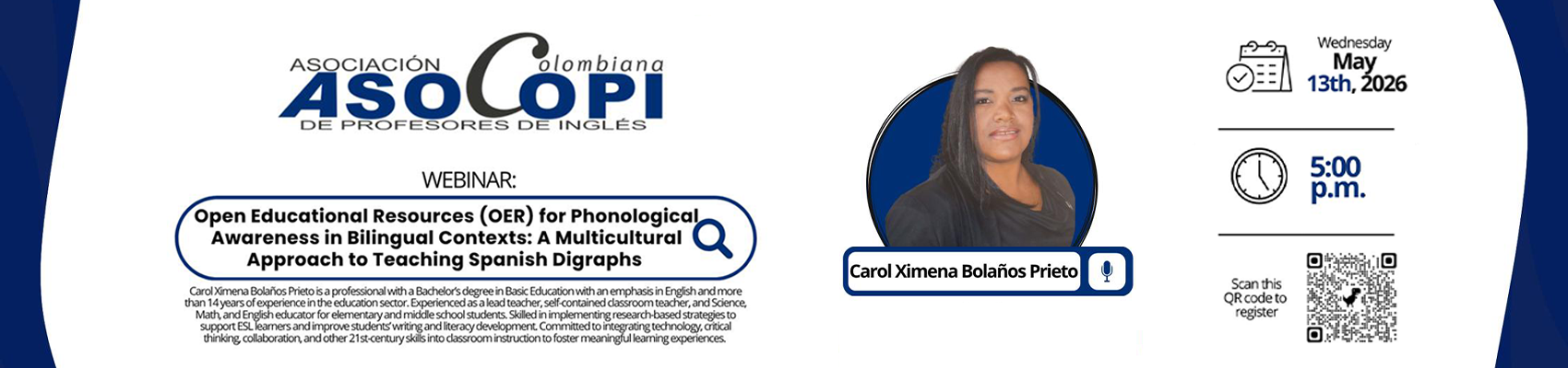Open educational resources (OER) for the development of phonological awareness in bilingual contexts: a multicultural approach to teaching Spanish digraphs.