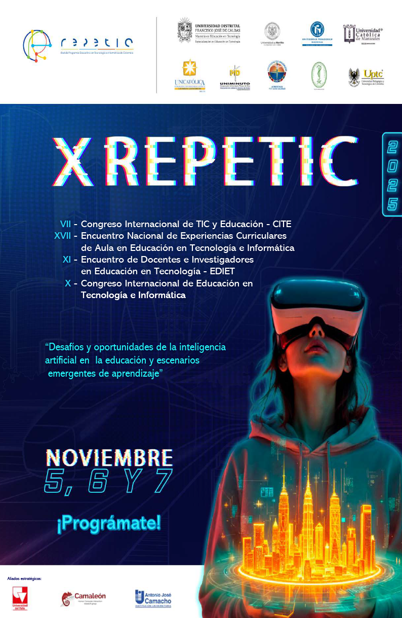 Imagen decorativa del encuentro XI Encuentro de Docentes e Investigadores en Educación en Tecnología - EDIET