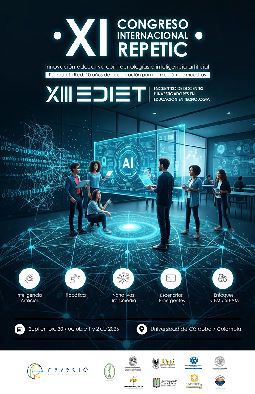 Imagen decorativa del encuentro XIII Encuentro de Docentes e Investigadores en Educación en Tecnología - EDIET