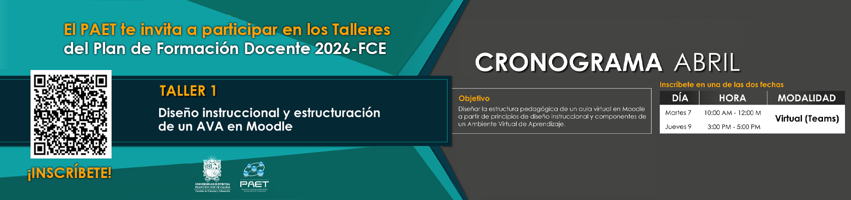 Imagen decorativa Taller 1: Diseño instruccional y estructuración de un AVA en Moodle