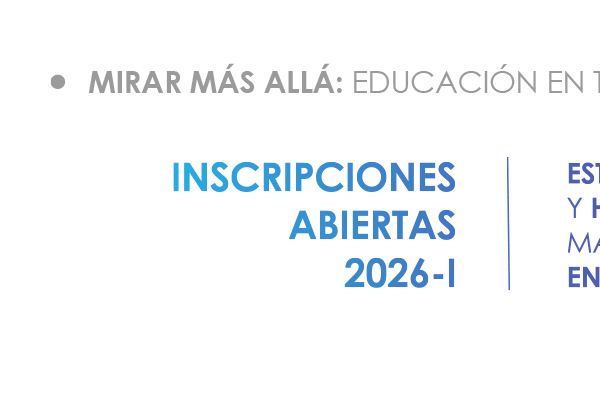 Imagen decorativa Inscripciones abiertas 2026-I