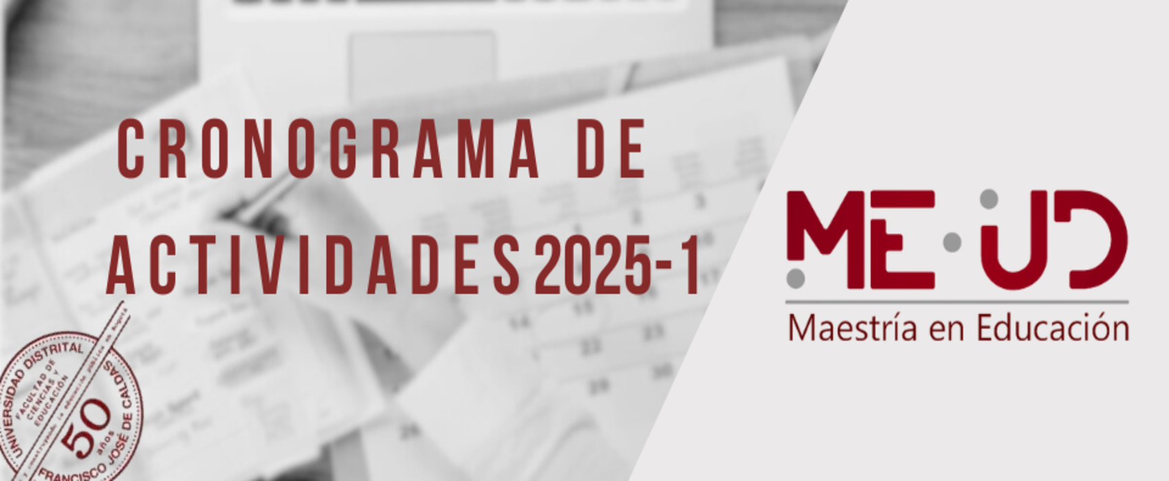 CRONOGRAMA DE ACTIVIDADES 2025-1