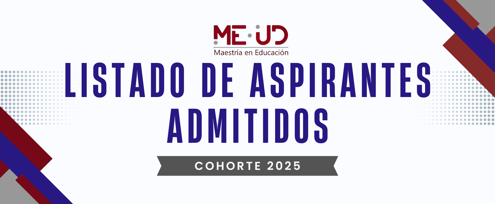 Listado de admitidos 2025