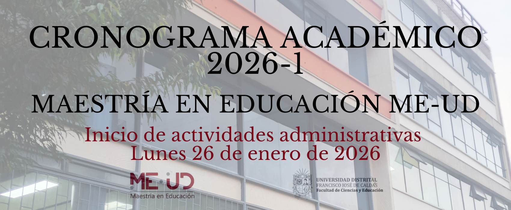 Cronograma de Actividades ME-UD 2026-1