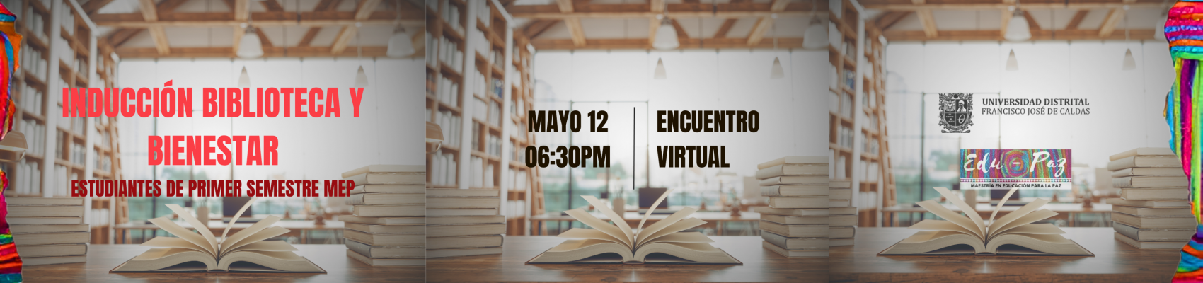 Inducción de biblioteca y bienestar, estudiantes de primer semestre