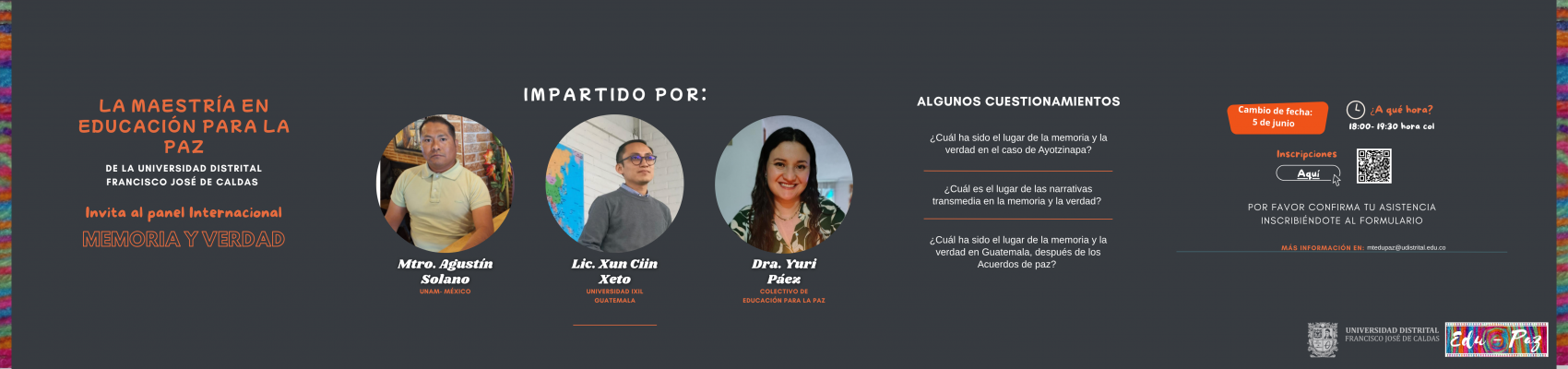 Panel Internacional Memoria y Verdad