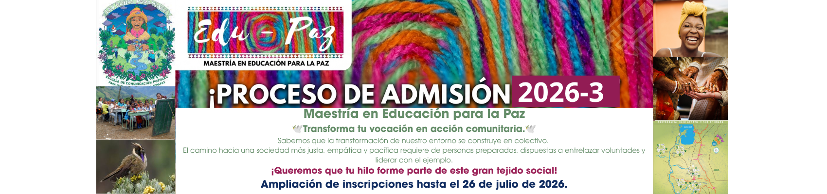 Proceso de Admisión 2026-3