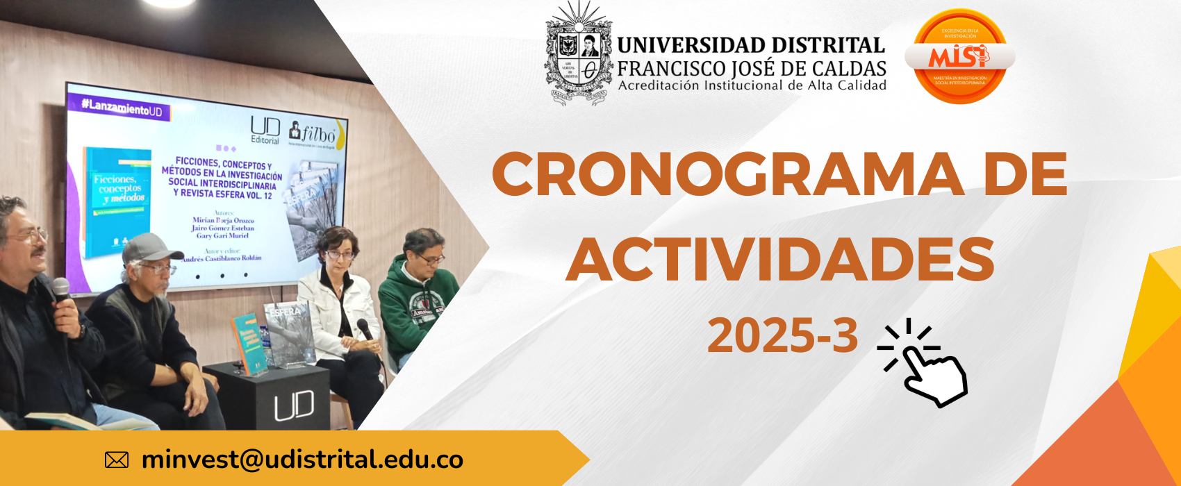 CRONOGRAMA DE ACTIVIDADES 2025-3