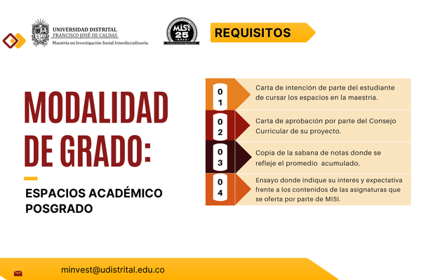 INSCRIPCION MODALIDAD DE GRADO