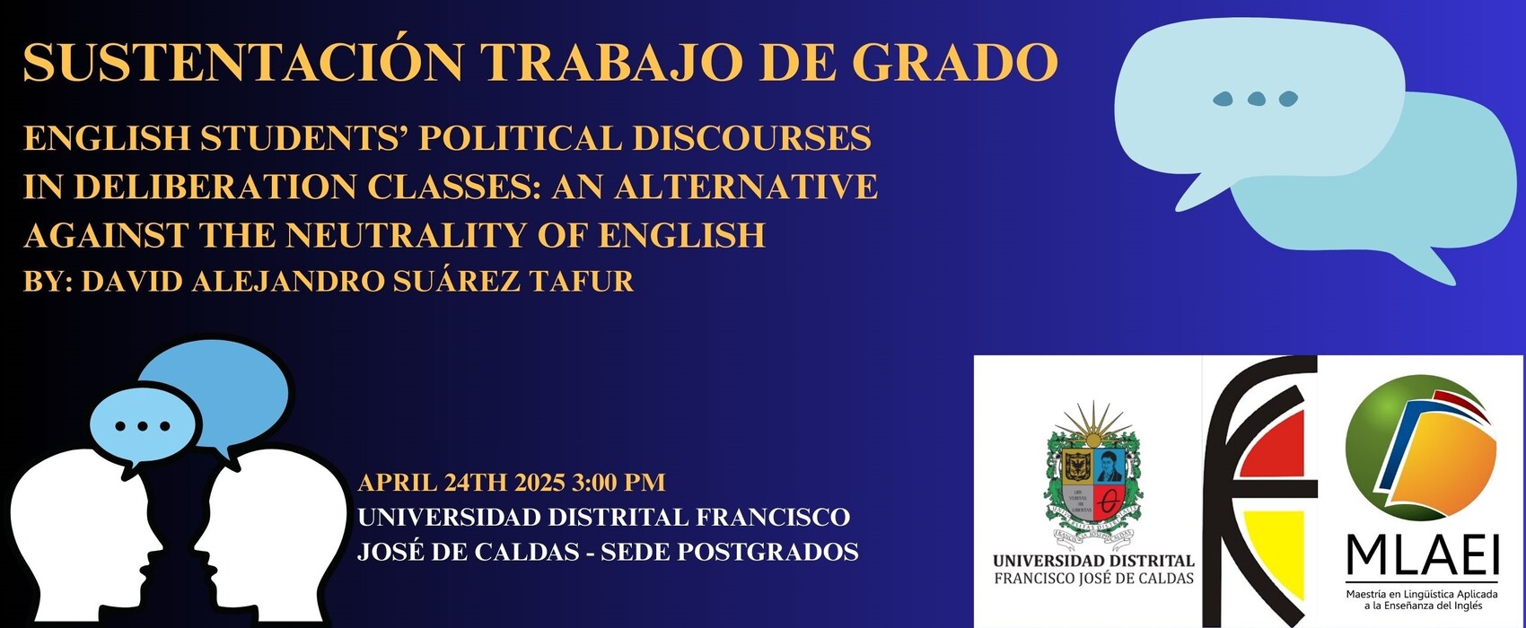 SUSTENTACIÓN TRABAJO DE GRADO 2 2025.1