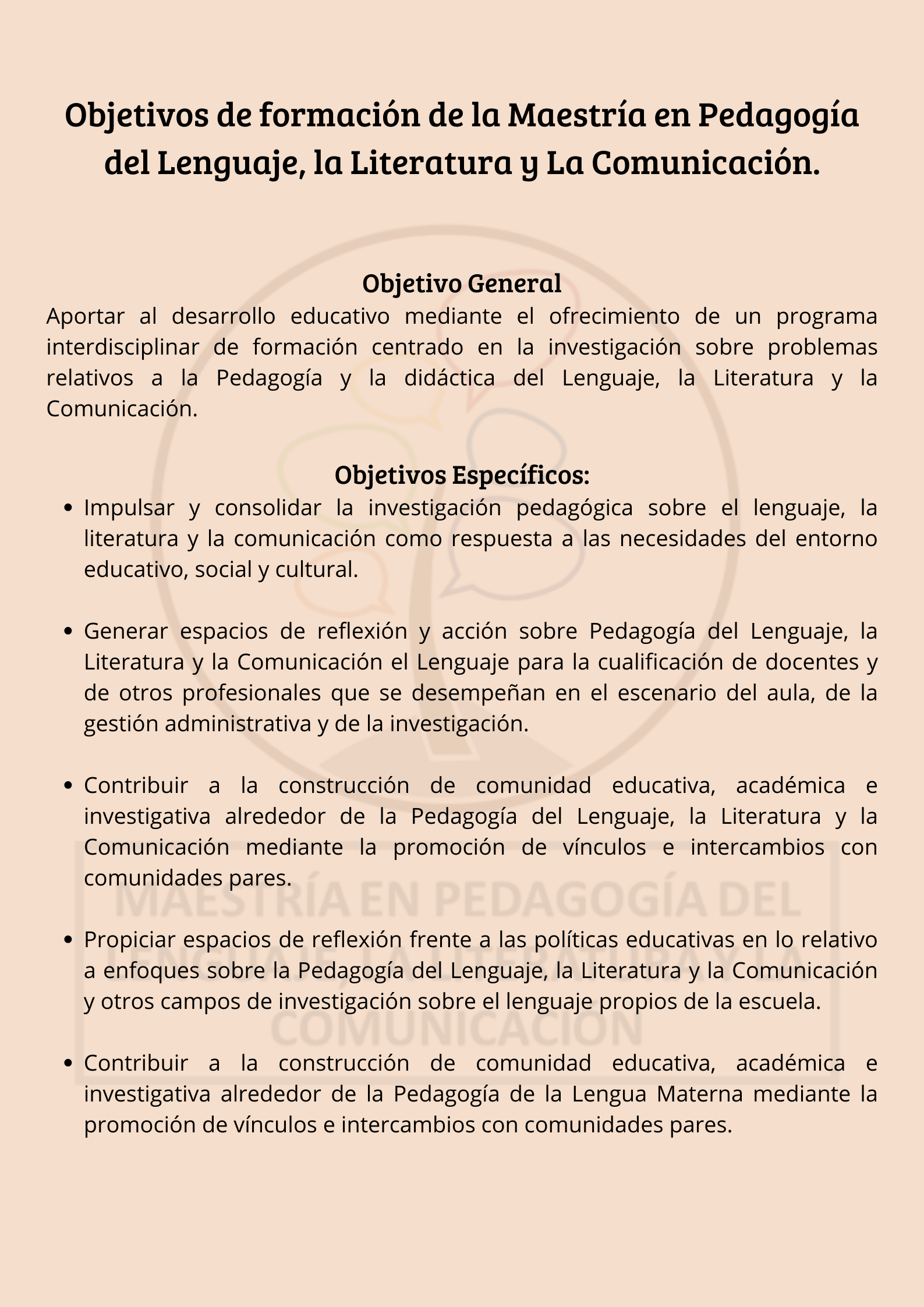Objetivos