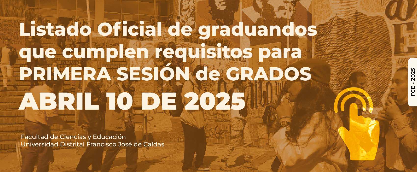 listados de grados abril 10 de 2025