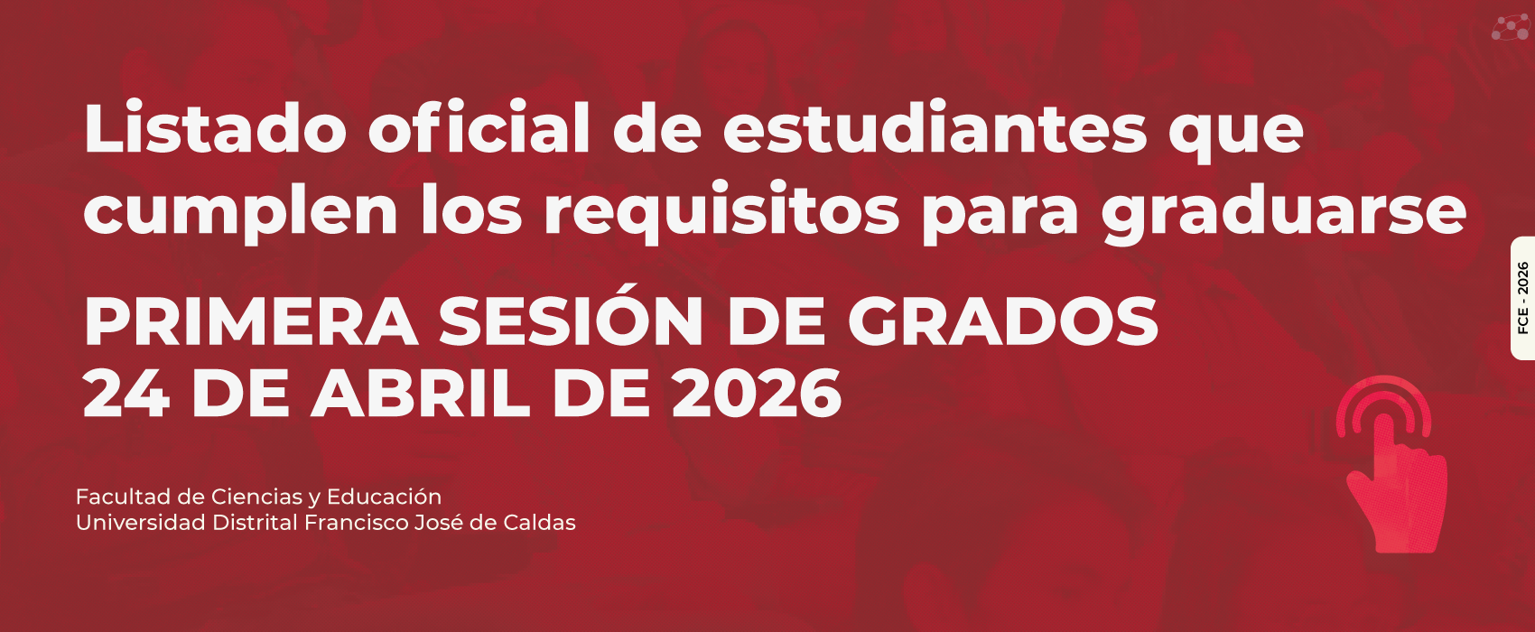 Ceremonia PRIMERA SESIÓN a realizarse el 24 DE ABRIL DE 2026